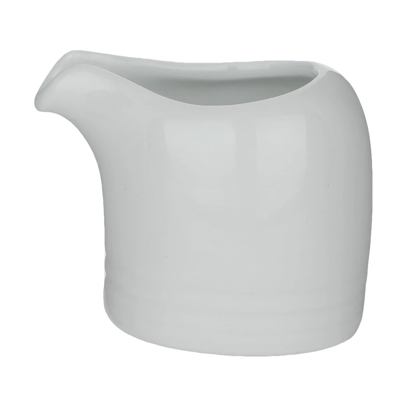 ظرف شیر چینی زرین ایران سری هتلی 49 مدل سفید کد 01 درجه سه