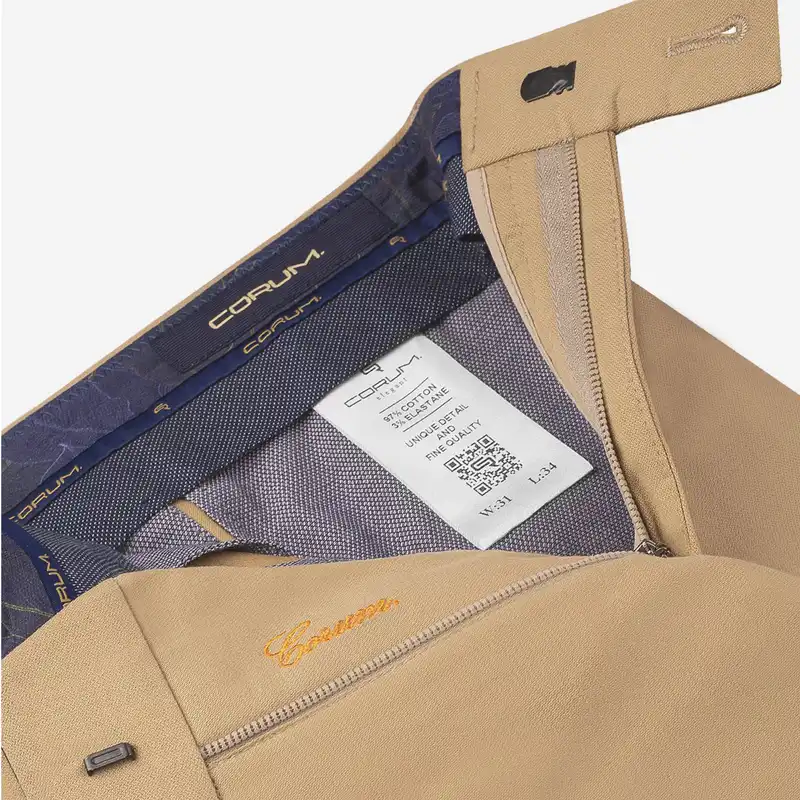 شلوار مردانه کروم مدل کتان 2312701