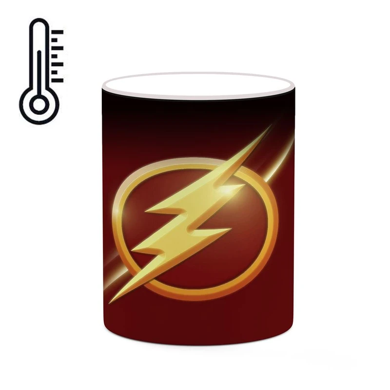 ماگ حرارتی کاکتی مدل فلش The Flash کد mgh40160