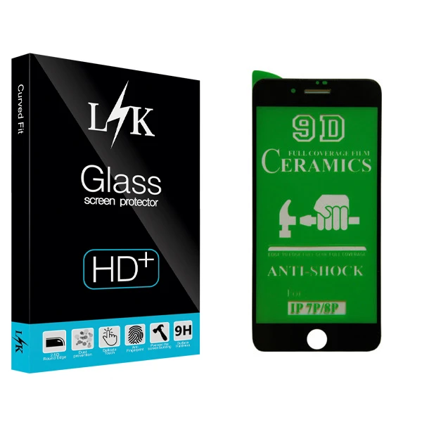 محافظ صفحه نمایش ال کی مدل +LITE مناسب برای گوشی موبایل اپل iphone 7 Plus/ 8 Plus
