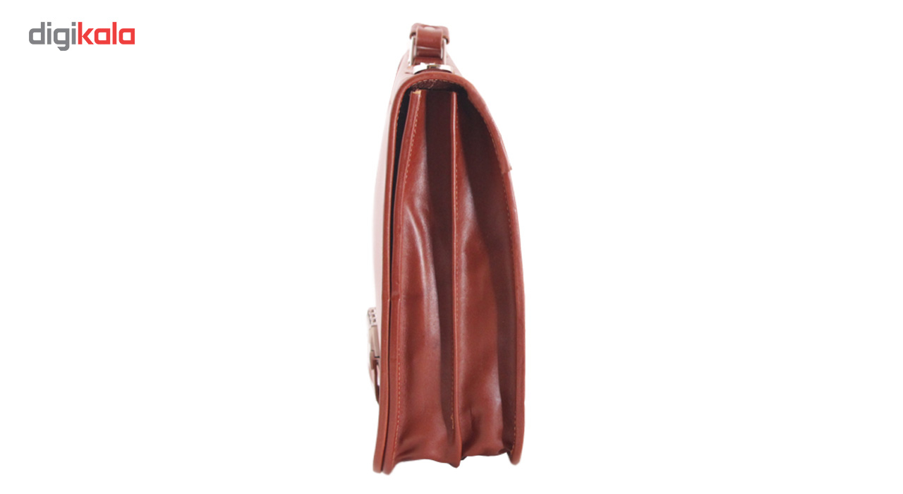 کیف اداری چرم طبیعی آدین چرم مدل DL36