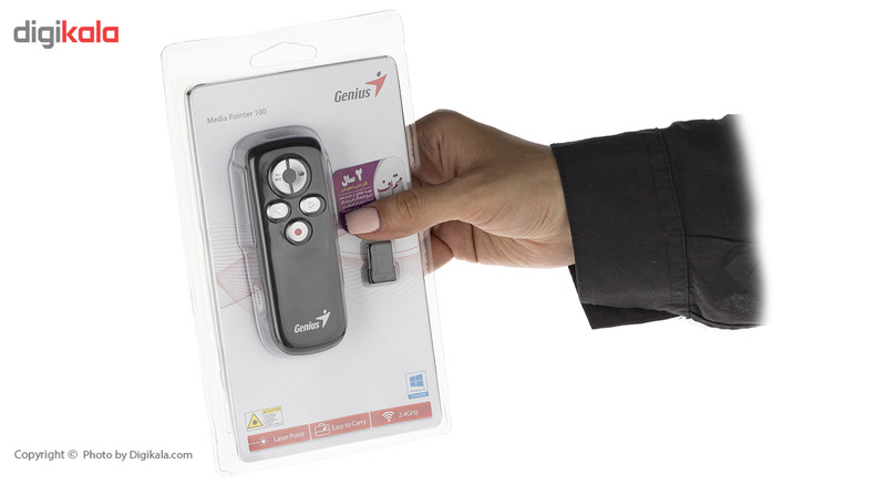 پرزنتر بی‌سیم جنیوس مدل Media Pointer 100