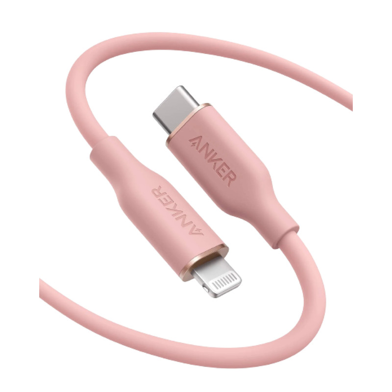 کابل تبدیل USB-C به لایتنینگ انکر مدل 641 طول 1.8 متر