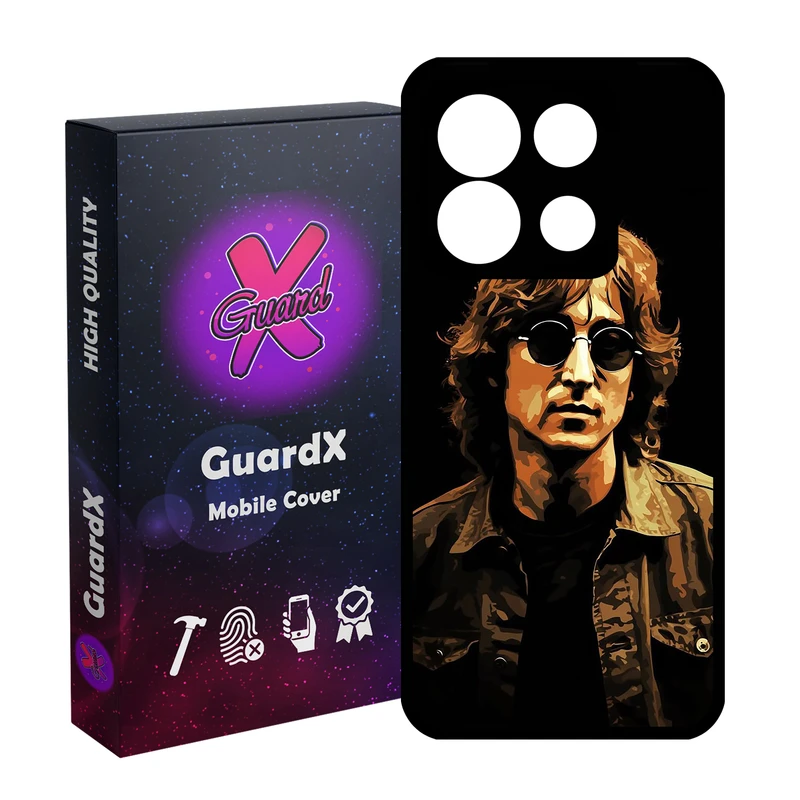 کاور گارد ایکس طرح مرد مدل Glass10753 مناسب برای گوشی موبایل شیائومی Poco X6 5G / Note 13 Pro 5G
