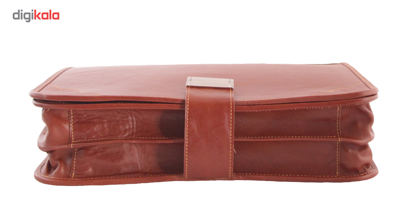 کیف اداری چرم طبیعی آدین چرم مدل DL36