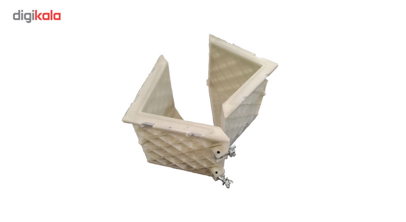 قالب پلاستیکی تست بتن بهرادسازان 15در 15