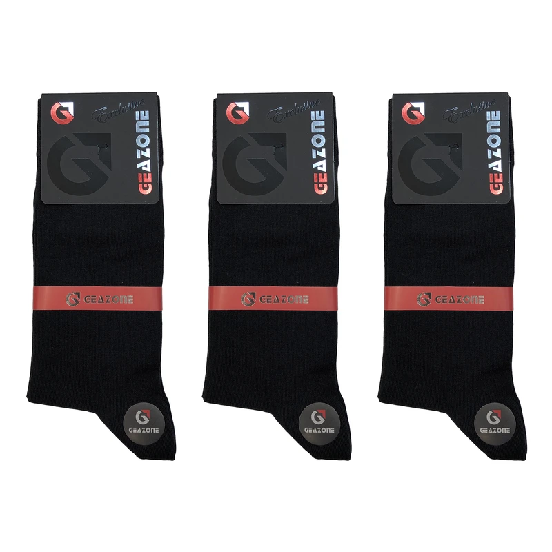 جوراب مردانه گیزوان مدل ساق دار بسته 3 عددی