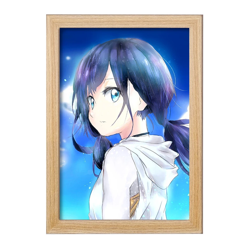 تابلو خندالو مدل هینا انیمه تغییر آب و هوا با تو  کد 17638