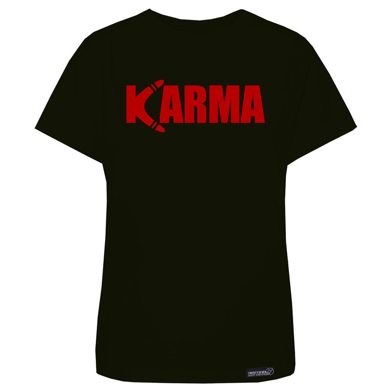 تی شرت آستین کوتاه زنانه 27 مدل Karma Rd کد MH1467