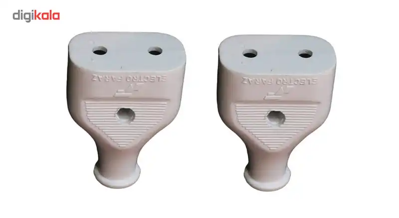 دو شاخه مادگی فراز الکتریک کد White بسته 2 عددی