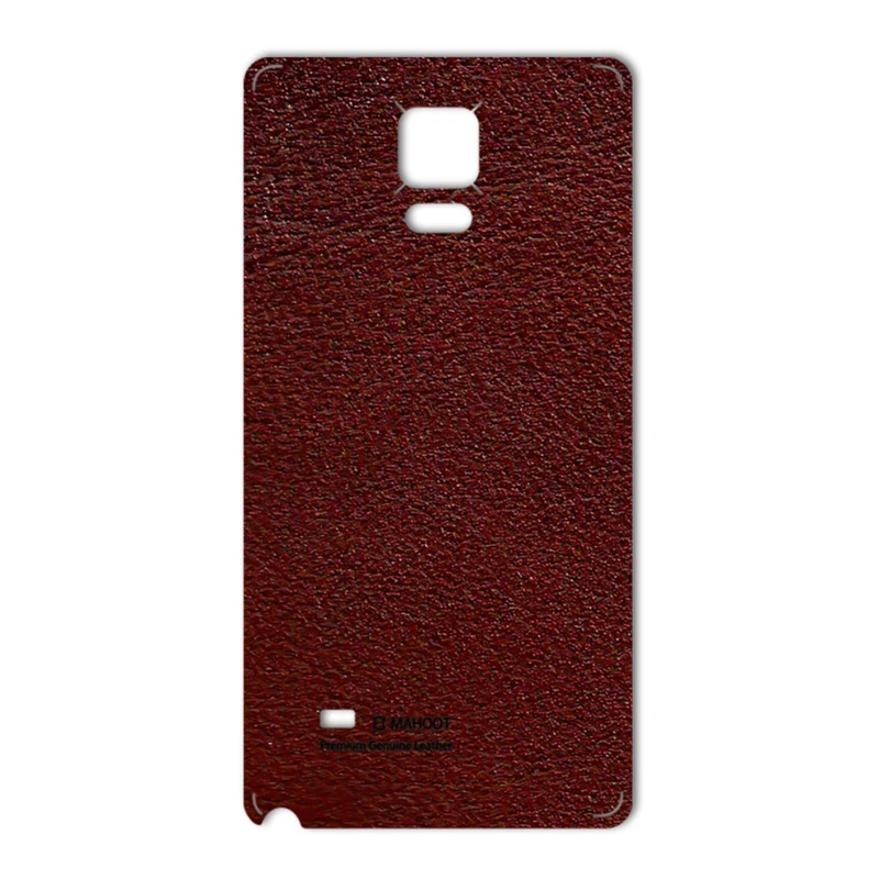 برچسب پوششی ماهوت مدلNatural Leather مناسب برای گوشی Samsung Note 4