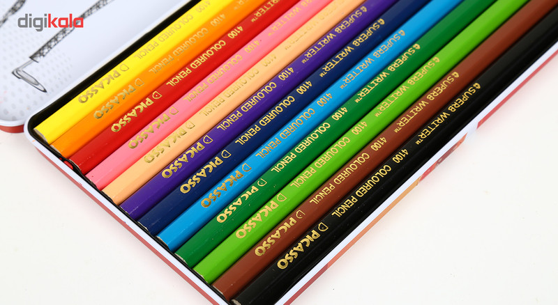 مداد رنگی 12 رنگ پیکاسو مدل 6095