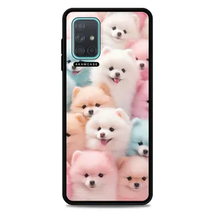 AKAM AMC-WSGA71-DOGS-16 Cover For Samsung Galaxy A71