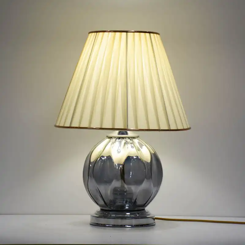 آباژور رومیزی مدل گیتی سیلور