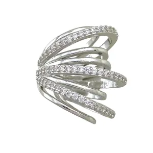 پیرسینگ گوش زنانه مدل ایرکاف کد P4507