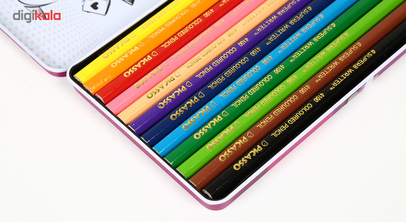 مداد رنگی 12 رنگ پیکاسو مدل 6096