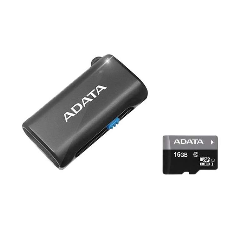 کارت حافظه microSDHC ای دیتا مدل Premier کلاس 10 استاندارد UHS-I U1 همراه با میکرو ریدر ظرفیت 16 گیگابایت کارت حافظه microSDHC ای دیتا مدل Premier کلاس 10 استاندارد UHS-I U1 همراه با میکرو ریدر ظرفیت 16 گیگابایت