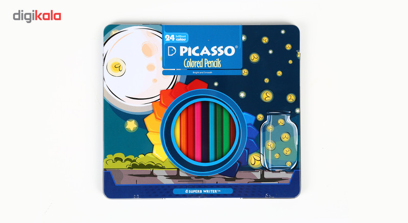 مداد رنگی 24 رنگ پیکاسو مدل 6097