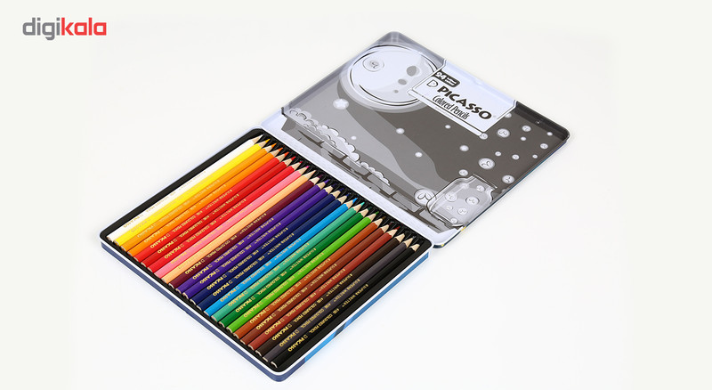 مداد رنگی 24 رنگ پیکاسو مدل 6097