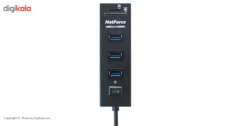 هاب USB 3.0 سه پورت نت فورس مدل HUB-353