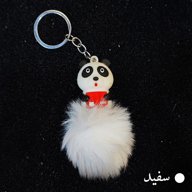 جاکلیدی دخترانه مدل پاندا توپکی