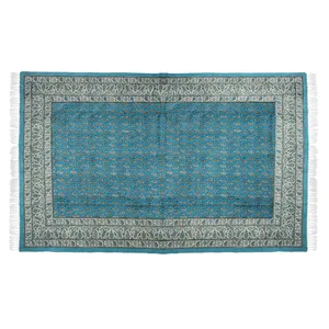 سفره قلمکار ممتاز اثر عطریان طرح 3 سایز 135 × 200 سانتی متر