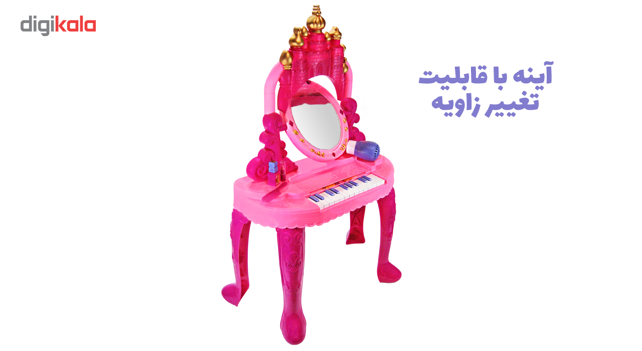 میز آرایش پیانودارDream Beauty Dresser مدل 00838