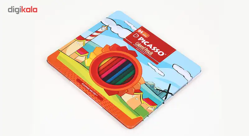 مداد رنگی 24 رنگ پیکاسو مدل 6099
