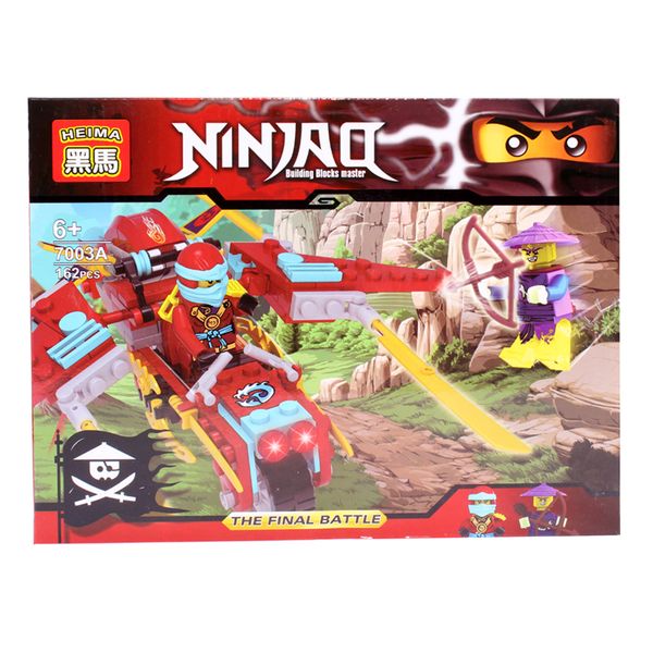 ساختنی هیما مدل Ninja Building Blocks Master 7003A ساختنی هیما مدل Ninja Building Blocks Master 7003A