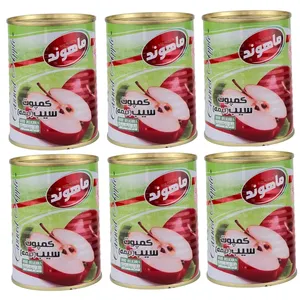 کمپوت سیب ماهوند - 350 گرم مجموعه شش عددی