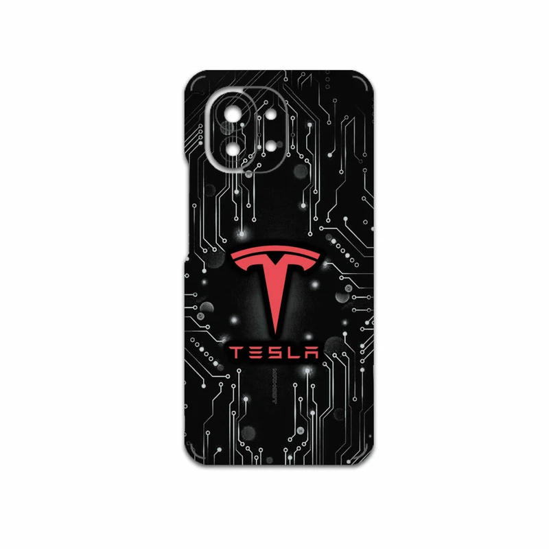 برچسب پوششی ماهوت مدل TESLA مناسب برای گوشی موبایل شیائومی Mi 11 5G