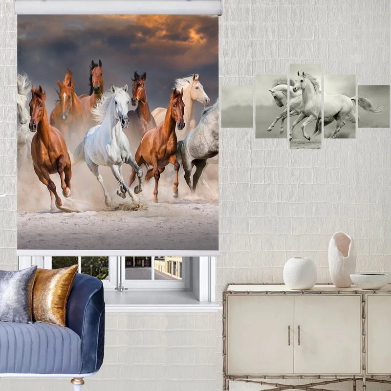 پرده شید زیو کد AN049 سایز 200 × 170 سانتی‌ متر