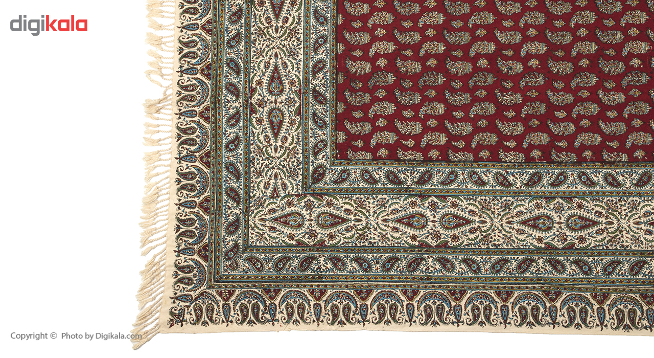 سفره قلمکار ممتاز اثر عطریان طرح 5 سایز 160 × 240 سانتی متر