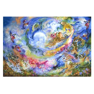 نخ و نقشه تابلو فرش سیرمان طرح مینیاتور امید ابدی کد 2288