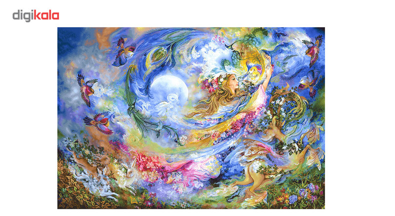 نخ و نقشه تابلو فرش سیرمان طرح مینیاتور امید ابدی کد 2288