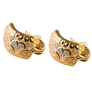 گوشواره طلا 18 عیار زنانه دوست خوب مدل dk541