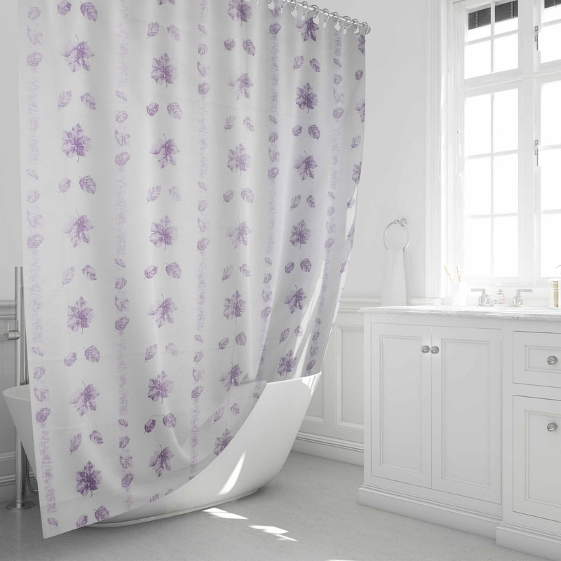 پرده حمام پیسو مدل BZ-25 سایز 180×200 سانتی متر