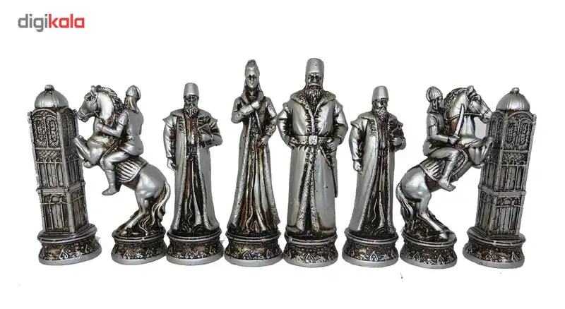 ست مهره شطرنج مدل E06