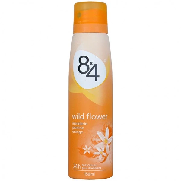 اسپری زنانه هشت در چهار مدل Wild Flower حجم 150 میلی لیتر