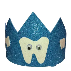 ابزار مهمانی طرح تاج دندونی پسرانه کد 0100