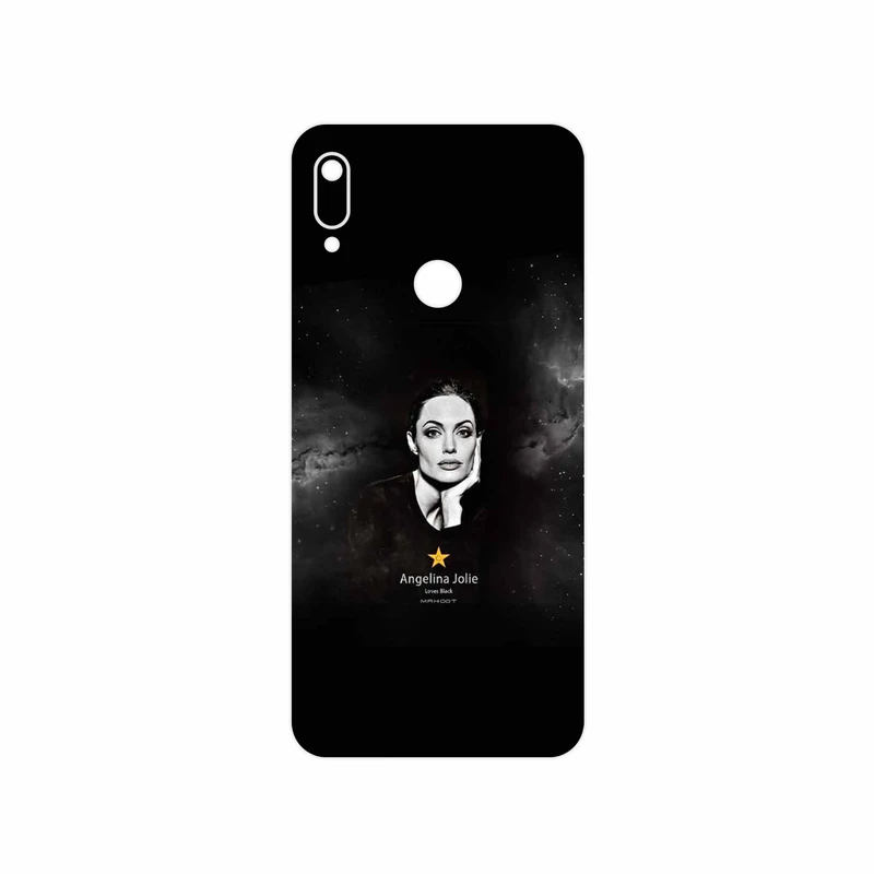 برچسب پوششی ماهوت مدل Angelina Jolie مناسب برای گوشی موبایل هوآوی Y6 Prime 2019
