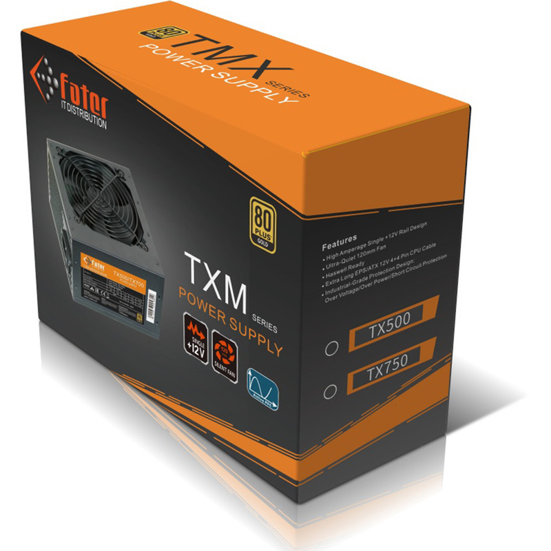 منبع تغذیه کامپیوتر کورسیر مدل TX750M