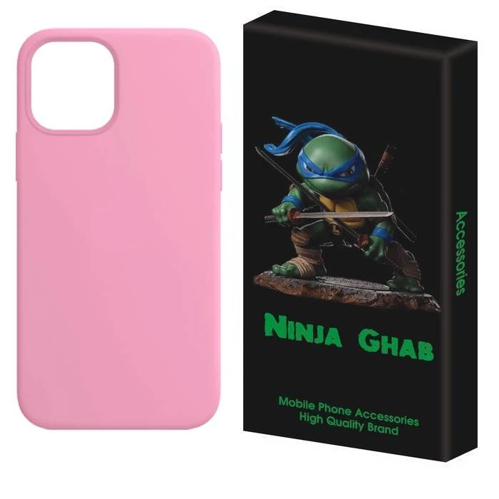 کاور نینجا قاب مدل سیلیکونی پاک کنی مناسب برای گوشی موبایل اپل iPhone 13