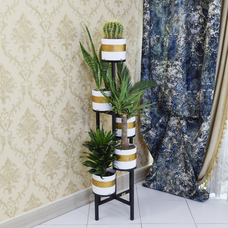 استند گلدان دکومرآت مدل مارپیچ استند گلدان دکومرآت مدل مارپیچ