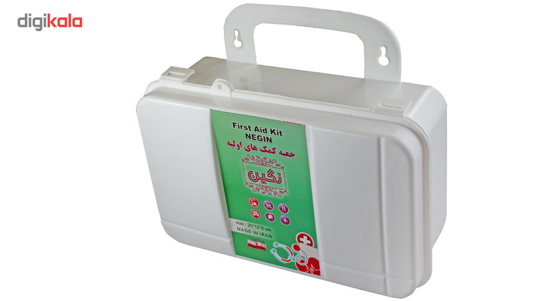 جعبه کمکهای اولیه نگین مدل I 544 جعبه کمکهای اولیه نگین مدل I 544