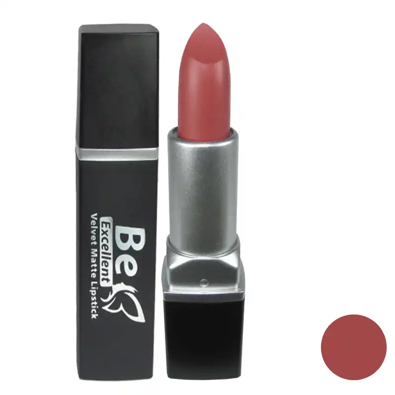 رژ لب جامد بی اکسلنت مدل ولوت مات شماره 15