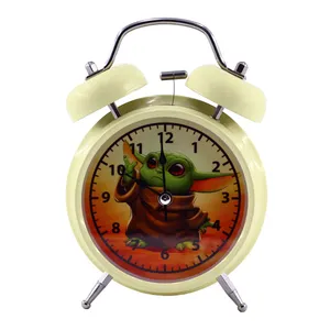 ساعت رومیزی کودک طرح Baby yoda Mandalorian کد 207