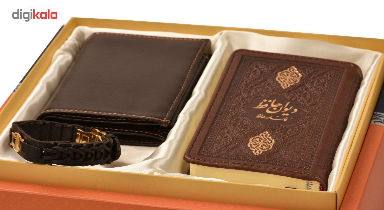 ست هدیه طرح تولد بهمن کهن چرم مدل m108-11 -  - 3