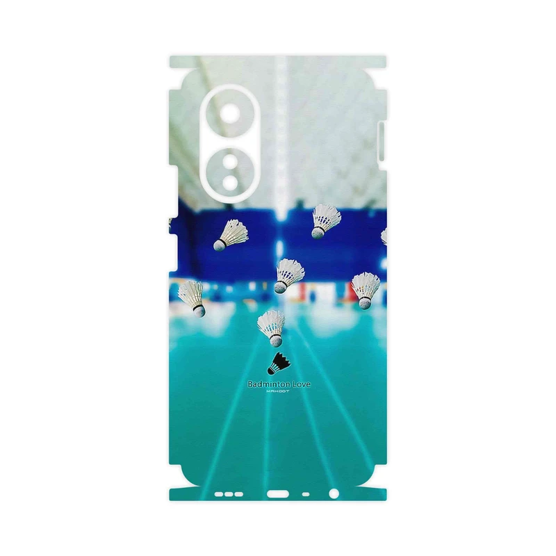 برچسب پوششی ماهوت مدل Badminton-FullSkin مناسب برای گوشی موبایل اپو A58 4G