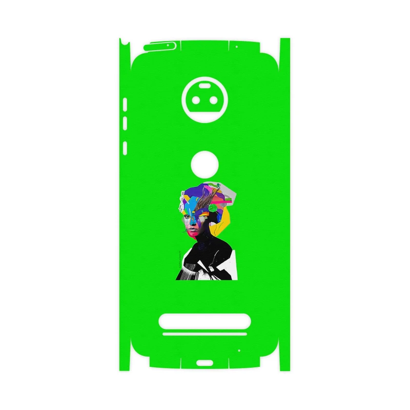 برچسب پوششی ماهوت مدل Collage of Women Portrait 3-FullSkin مناسب برای گوشی موبایل موتورولا Moto Z2 Force